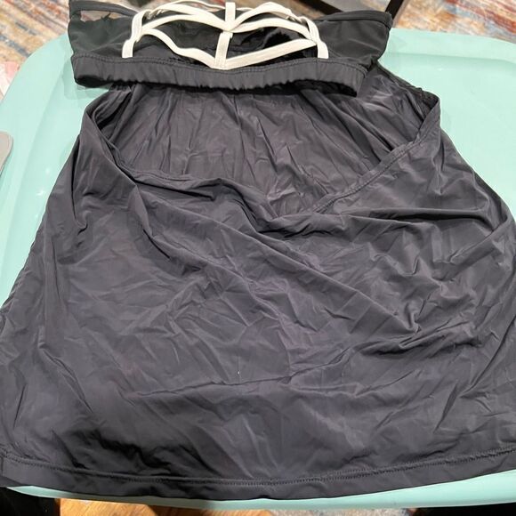 Balera sports bra open draped back dance top convention wear - Picture 4 of 5